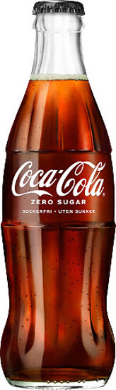 Picture of COCA COLA ZERO GLAS 24X33CL