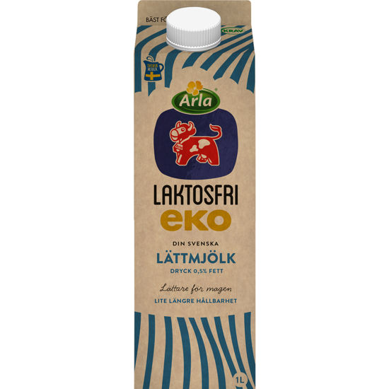 Picture of MJÖLK LÄTT 0,5% LF EKO 6X1L