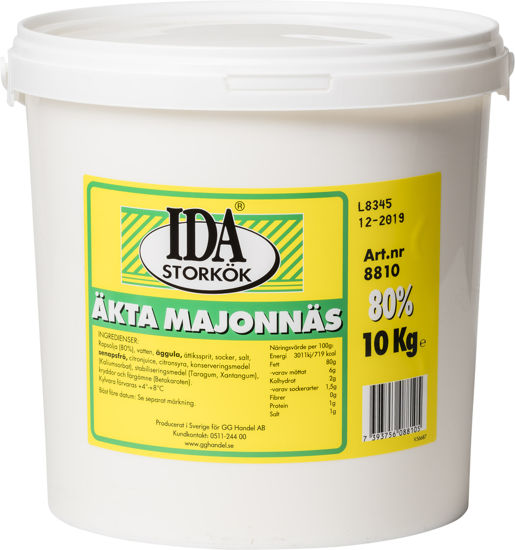 Picture of MAJONNÄS 80% 10KG