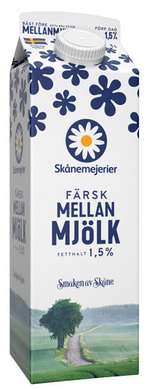 Picture of MJÖLK MELLAN 1,5% 10X1L