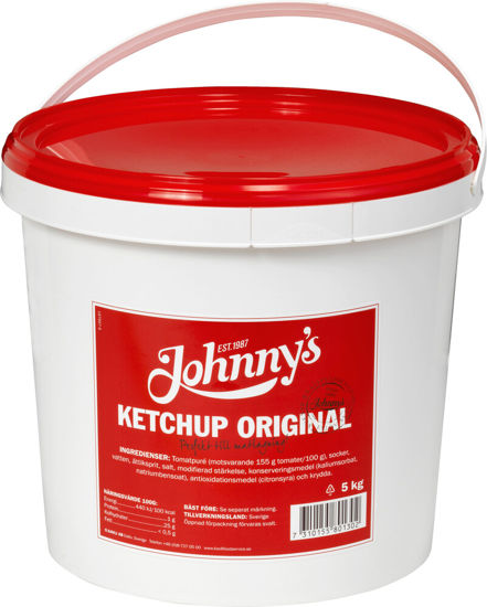 Picture of KETCHUP JOHNNYS ORIGINAL 5KG