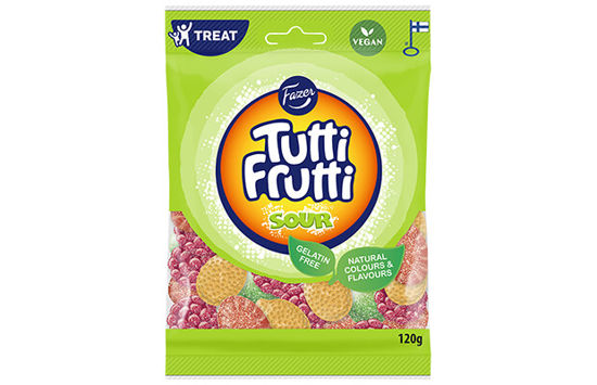 Picture of TUTTI FRUTTI SOUR 24X120G