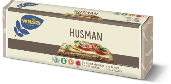 Picture of KNÄCKEBRÖD HUSMAN 12X520G