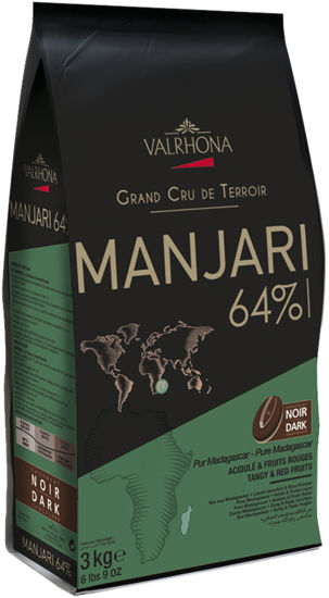 Picture of CHOKLAD MANJARI MÖRK 64% 3KG