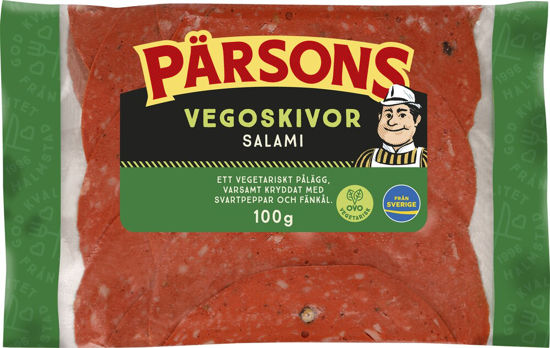 Picture of VEGOSKIVOR SALAMI 10X100G