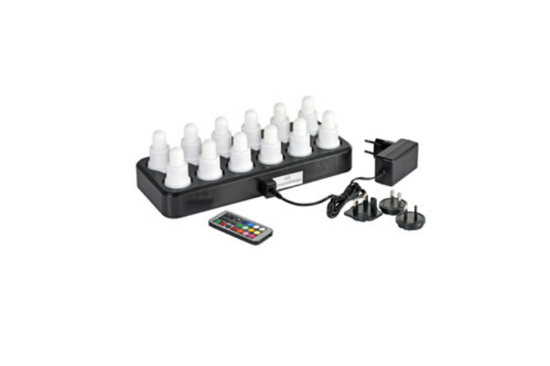 Picture of LEDLJUS  12-PACK+ LADDSTATION