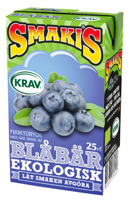 Picture of SMAKIS BLÅBÄR KRAV 27X25CL