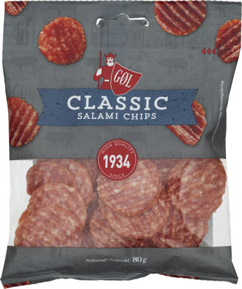 Picture of SALAMI CHIPS CLASSIC 10X80G