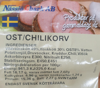 Picture of KORV OST/CHILI SE 10X100G