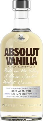 Picture of VODKA ABSOLUT VANIL 38% 6X70C